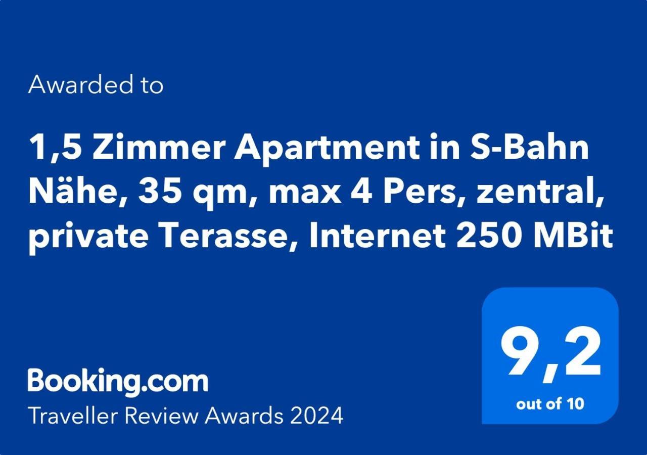 Appartement Irene in S-Bahn Nähe, sehr ruhig, max 4 Pers, Internet 250 MBit Gärtringen Exterior foto
